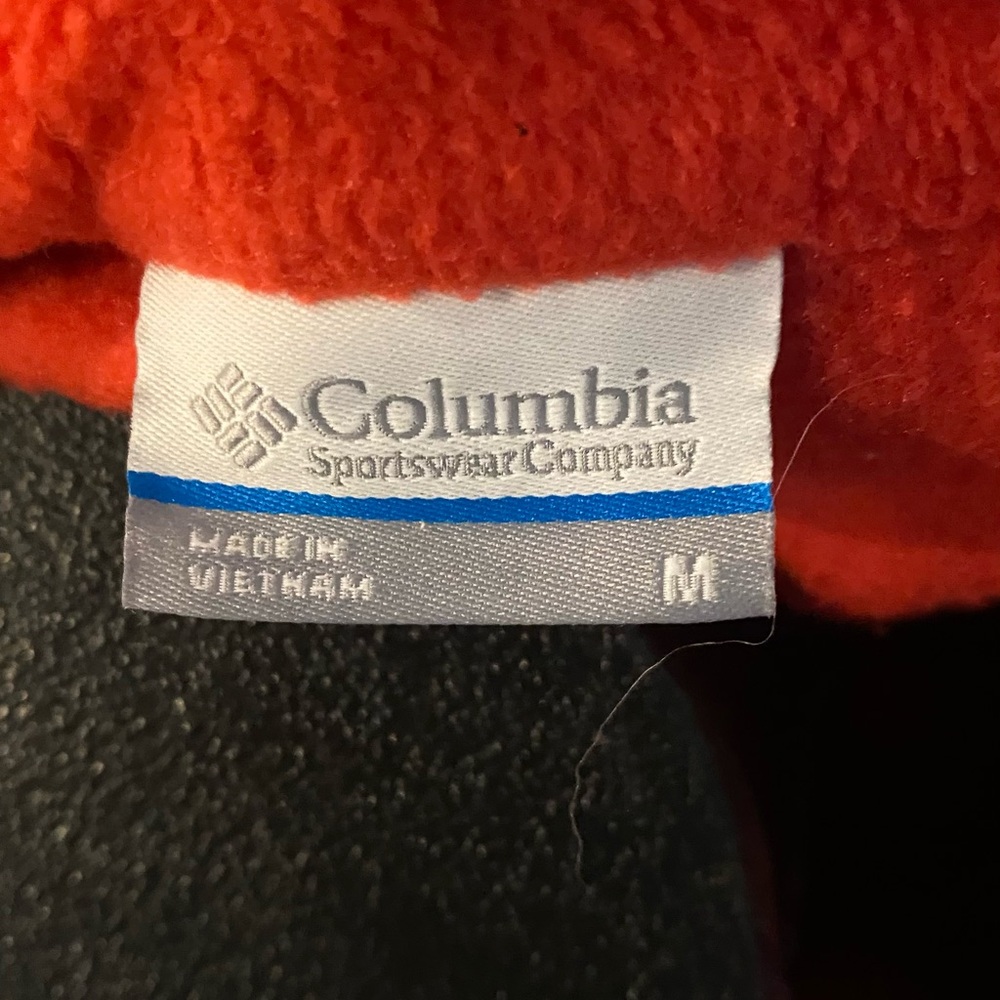 Columbia Scarlet Fleece Jacket Ladies Size Medium - Picture 4 of 4